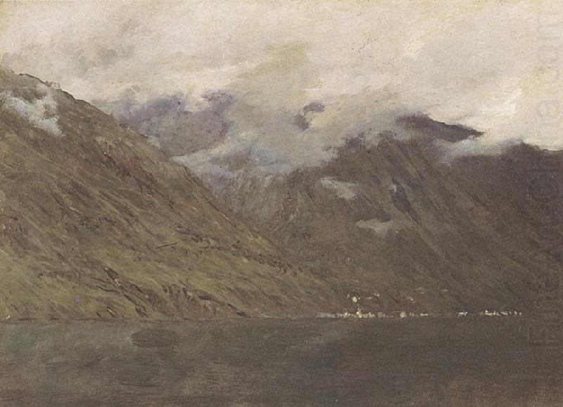 The Comer lake, Levitan, Isaak